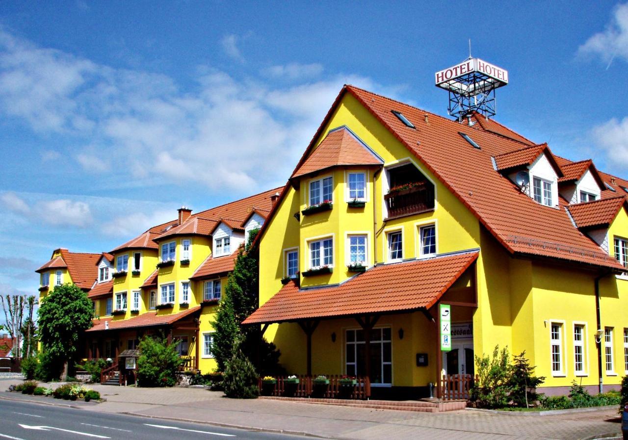 Landgasthof Zur Goldenen Aue Nordhausen Buitenkant foto