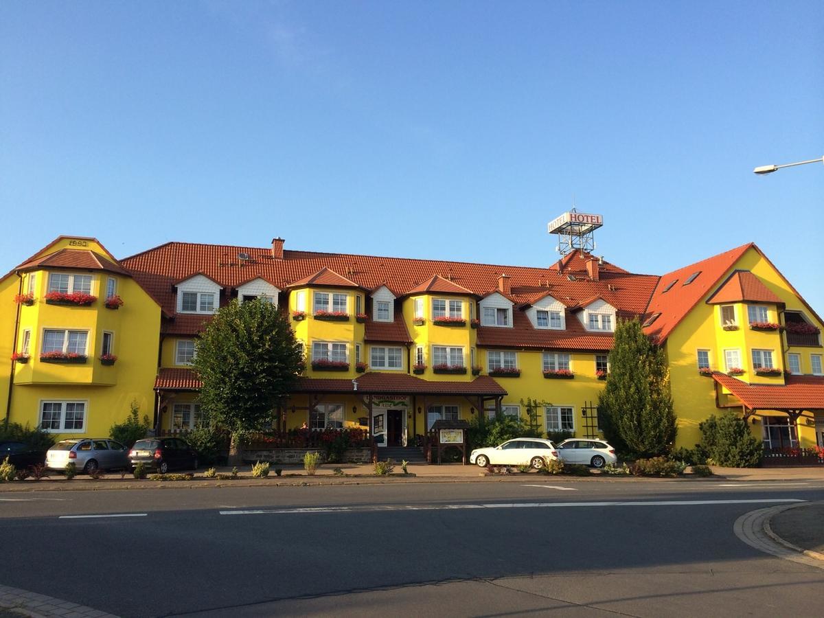 Landgasthof Zur Goldenen Aue Nordhausen Buitenkant foto